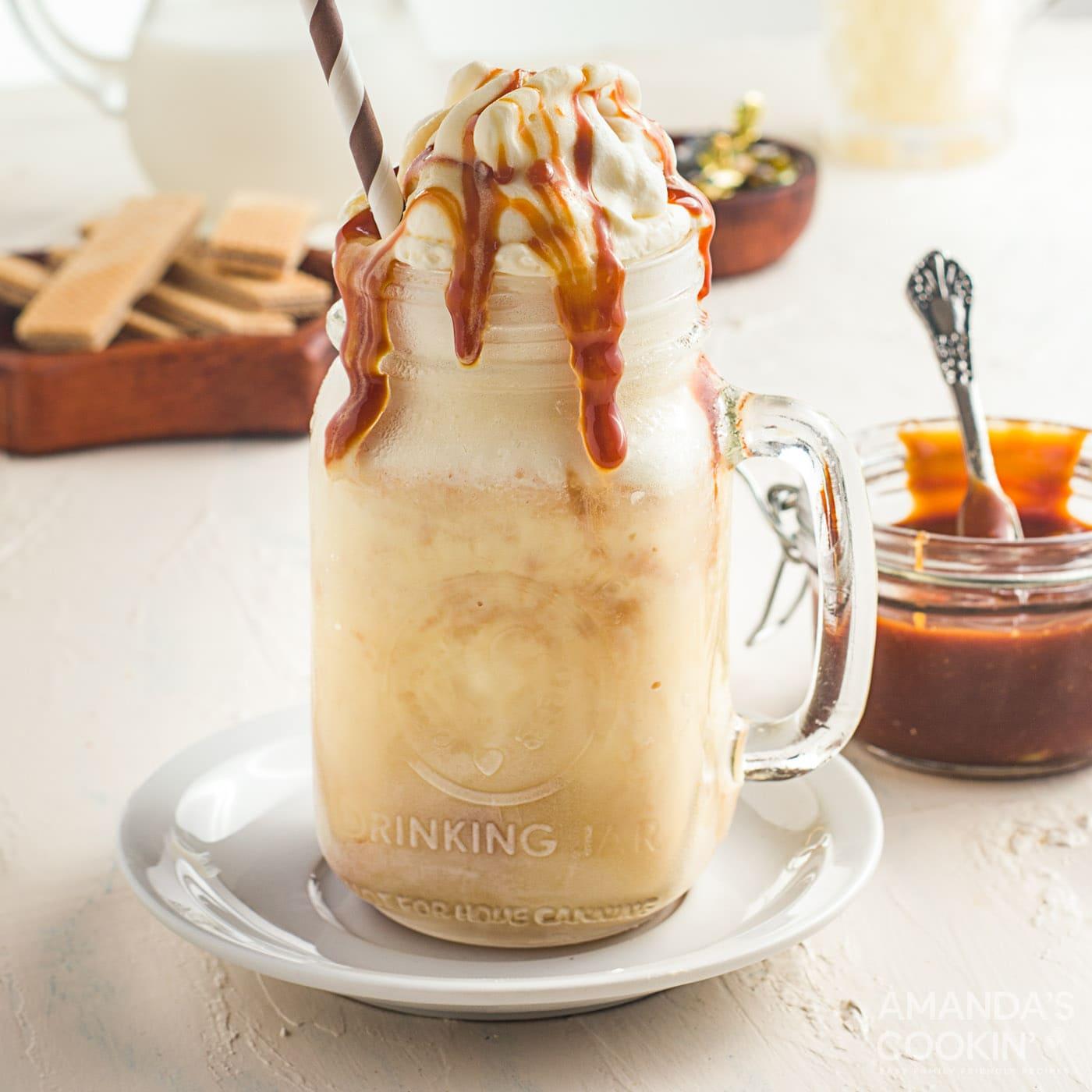 Karamelli Milkshake / Milkshake with Caramel